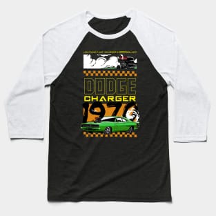 1970 Charger SRT Car Baseball T-Shirt